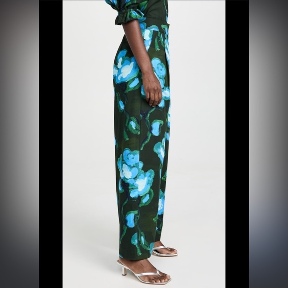 De Loreta Campana Pants In Rito Verde size medium excellent like-new condition - Picture 3 of 6